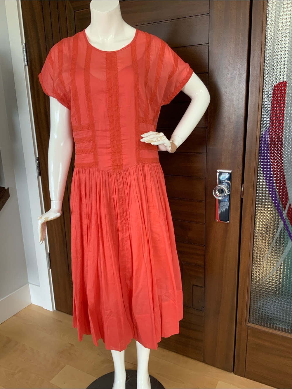 APRIL CORNELL Dress, Sunset Ladies, Sz XL NWT